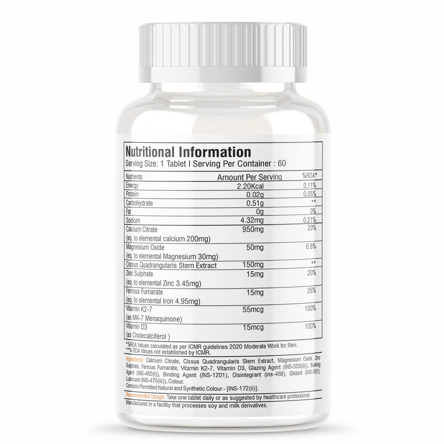 iMuscles Calcium Magnesium & Zinc Tablets