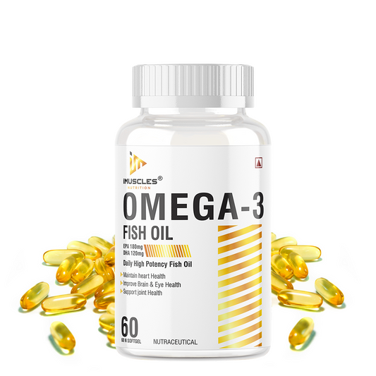 iMuscles Nutrition Omega-3 Fish Oil Capsules
