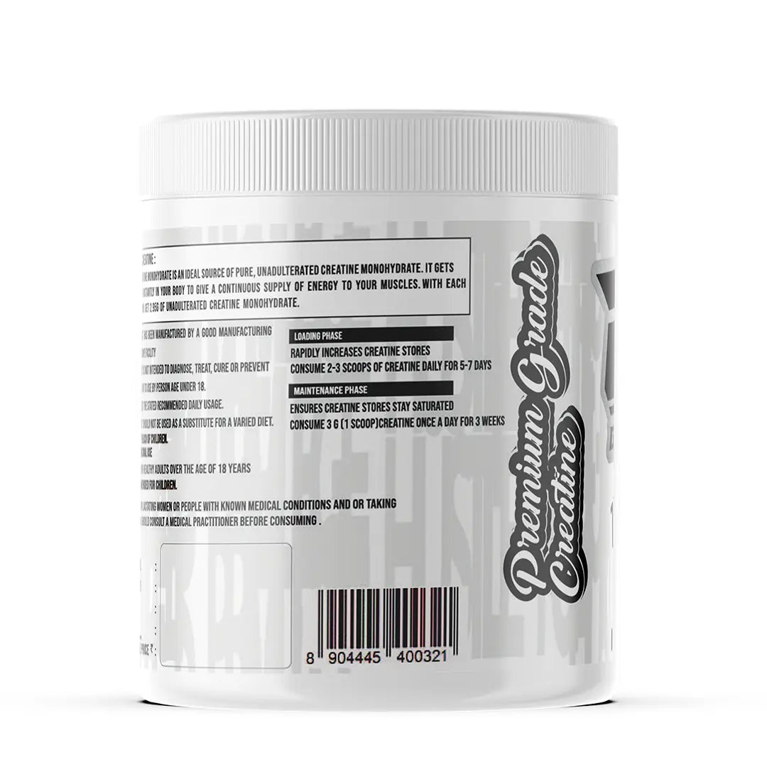 Gainz4Ever - Pure Micronised Creatine Monohydrate Powder- Unflavoured (80 Servings) Gainz4Ever