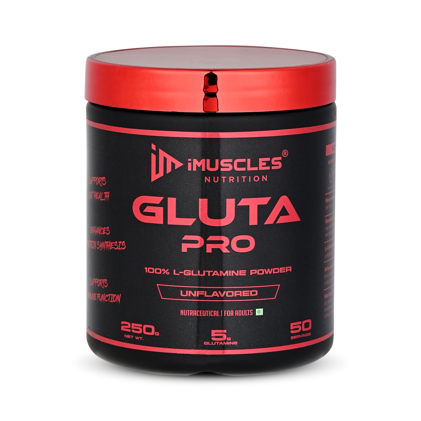 iMuscles Nutrition Gluta Pro - Buy L-Glutamine Powder Online India