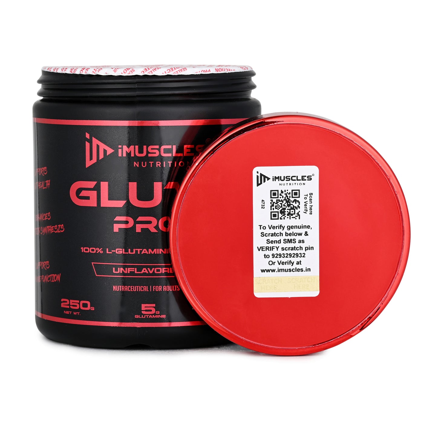 iMuscles Nutrition Gluta Pro - Buy L-Glutamine Powder Online India