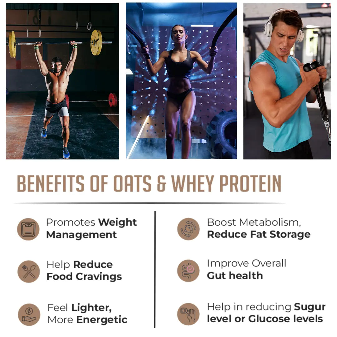 iMuscles Oats and Whey Protein imuscles.in