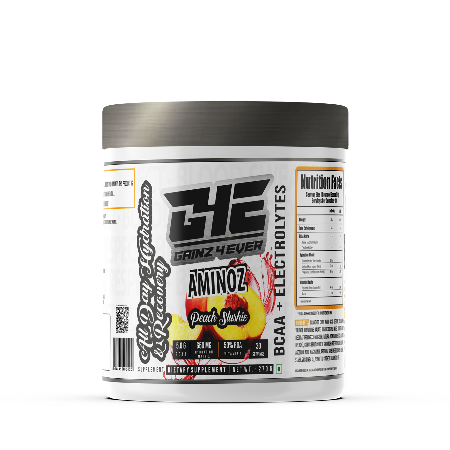 Instant Charge Pre-Workout with Gainz4Ever -Aminoz and Gym Vest