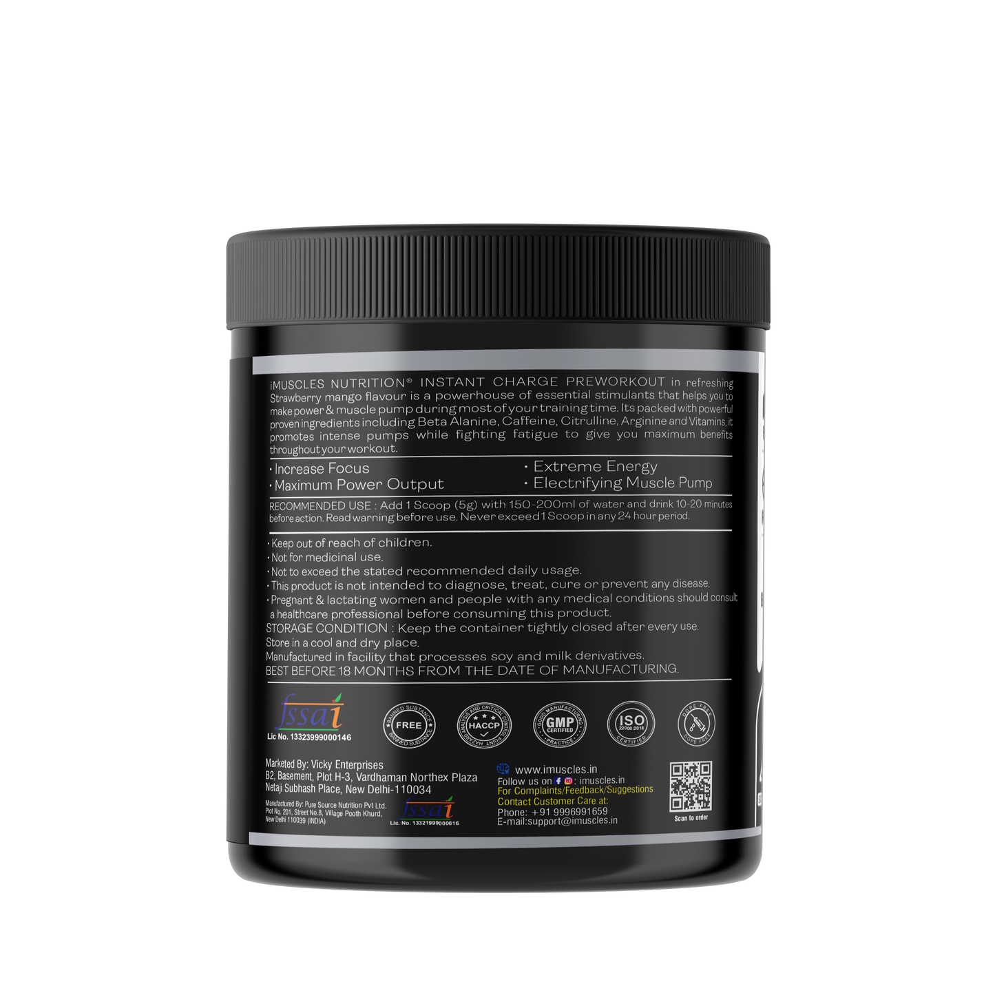 Instant Charge Pre-Workout