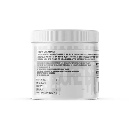 Gainz4Ever - Pure Micronised Creatine Monohydrate Powder (Unflavoured) Gainz4Ever