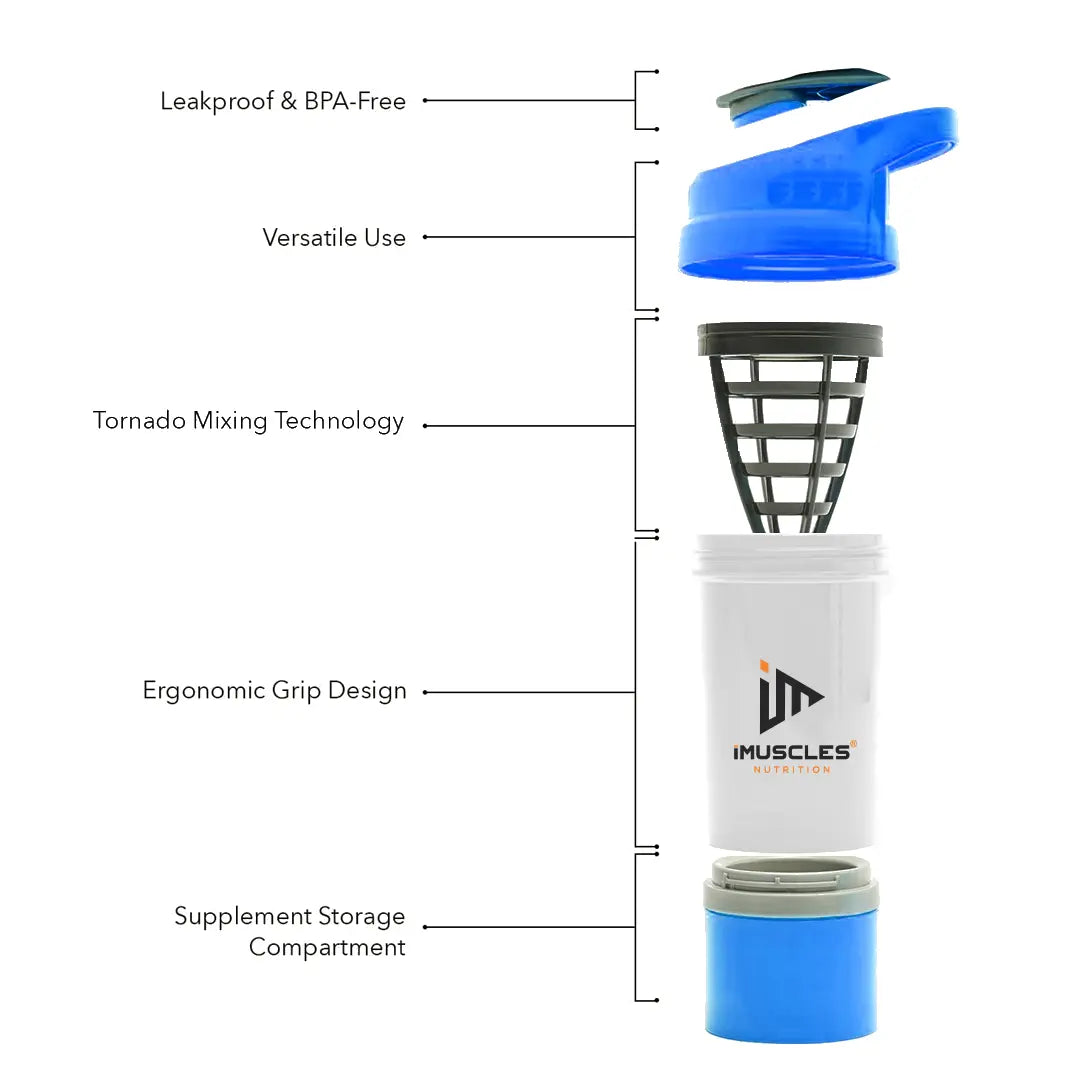 Spider Shaker- 600ML (Blue)