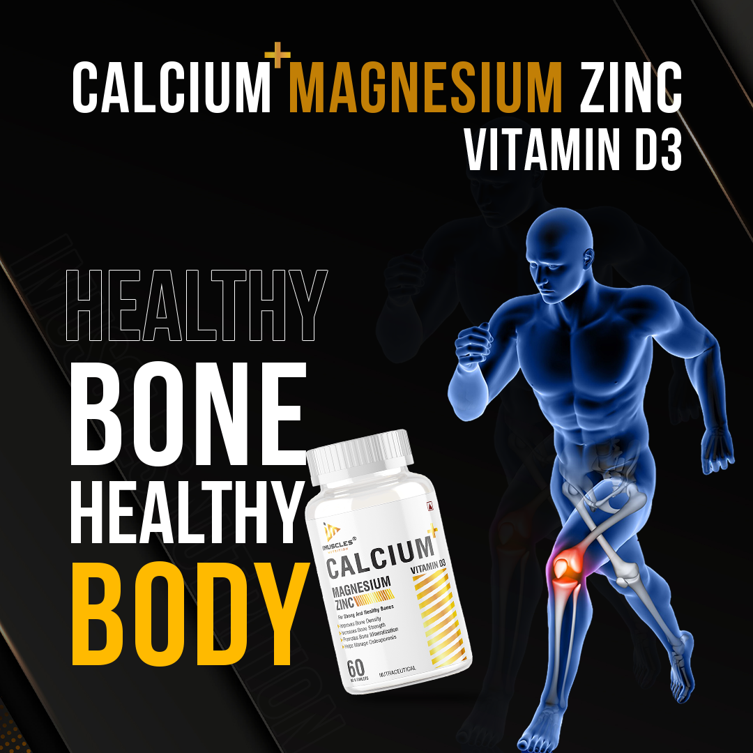 iMuscles Calcium Magnesium & Zinc Tablets