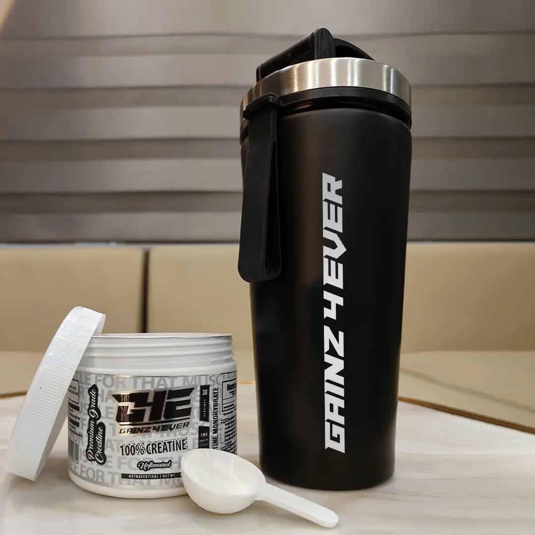 Gainz4Ever - Pure Micronised Creatine Monohydrate Powder (Unflavoured) Gainz4Ever