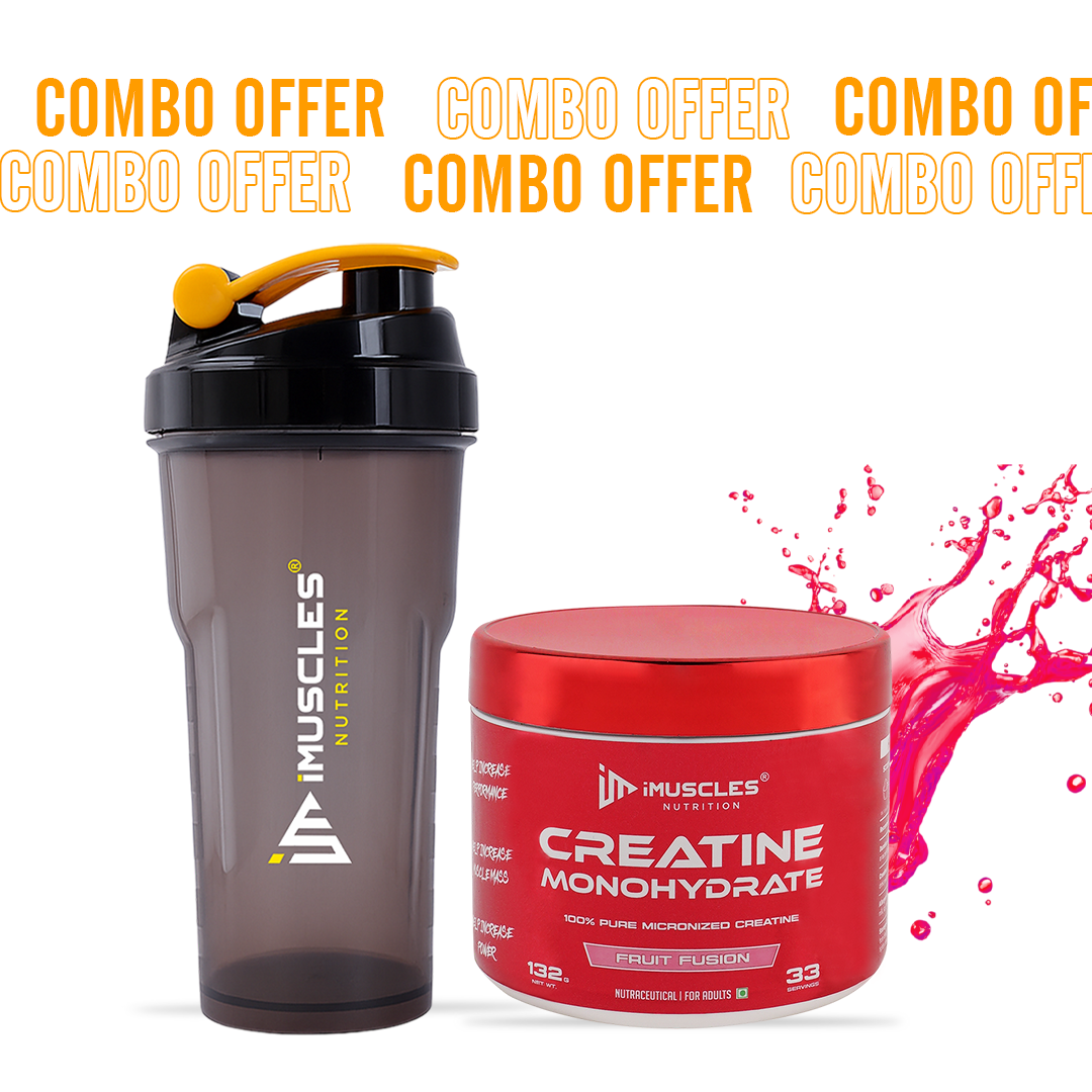 Creatine Supplement with Shaker - Pure Monohydrate