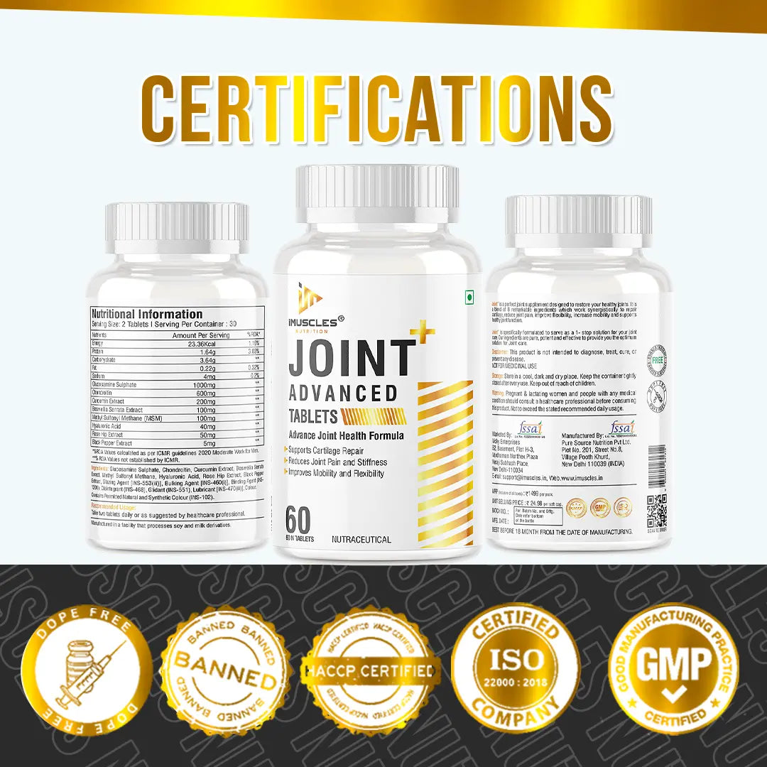 iMuscles Nutrition Joint Advanced Tablets imuscles.in