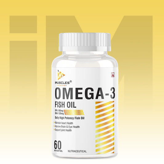 iMuscles Nutrition Omega-3 Fish Oil Capsules