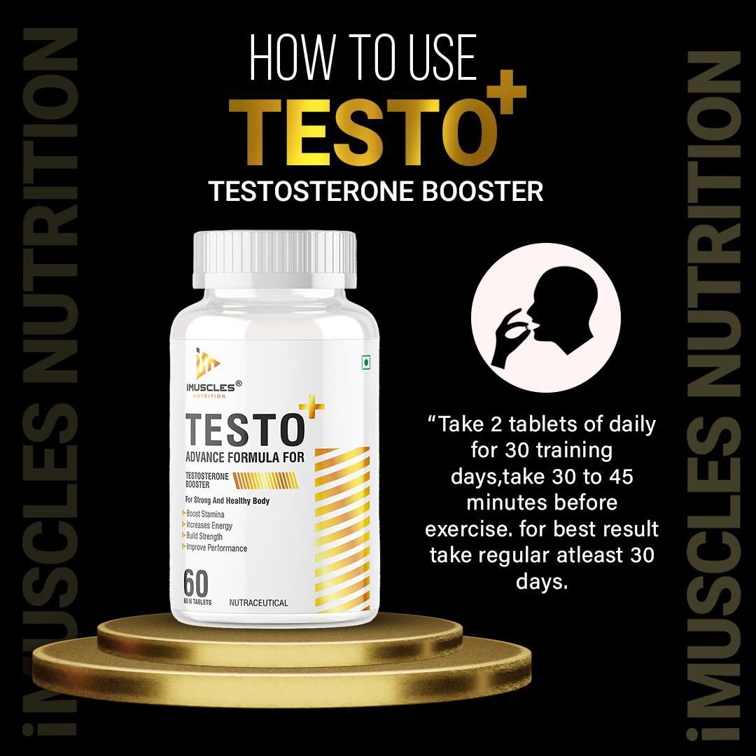 iMuscles Testosterone Booster Tablets