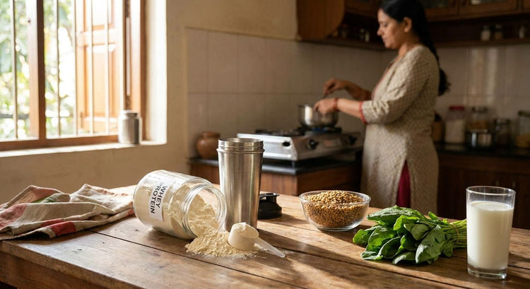 Whey protein for vegetarians in India