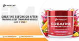 iMuscles creatine monohydrate fruit fusion supplement, best timing before or after workout for muscle gains