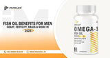 Omega 3 fish oil supplement benefits for men heart brain fertility support 2026 guide