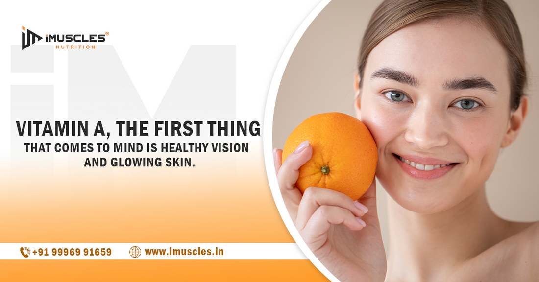 Vitamin A, the first thing that comes to mind is healthy vision and glowing skin.
