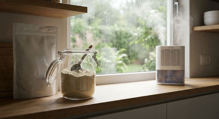 How to store whey protein in humid weather