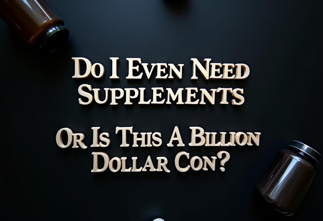 Do I Even Need Supplements, or Is This A Billion Dollar Con?