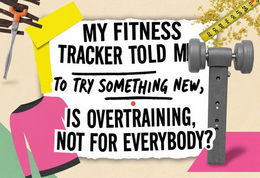 My Fitness Tracker Told Me to Try Something New, Is Overtraining Not For Everybody?