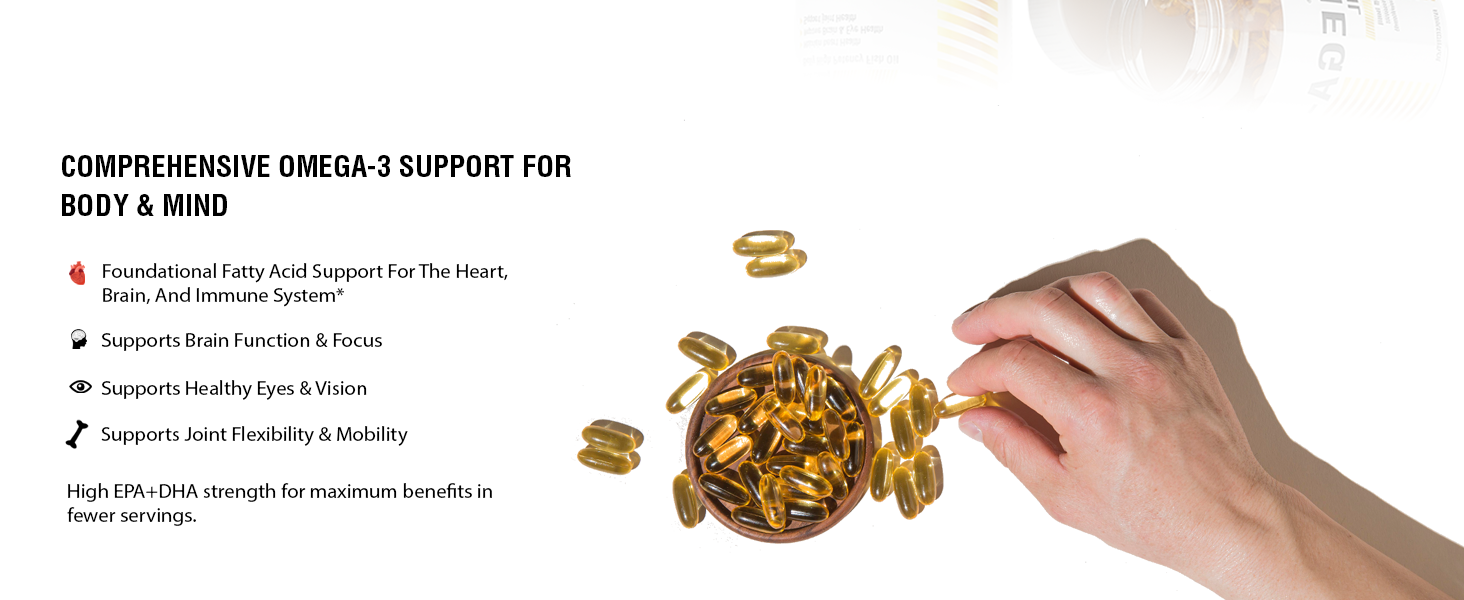 Omega-3 Fish Oil Capsules