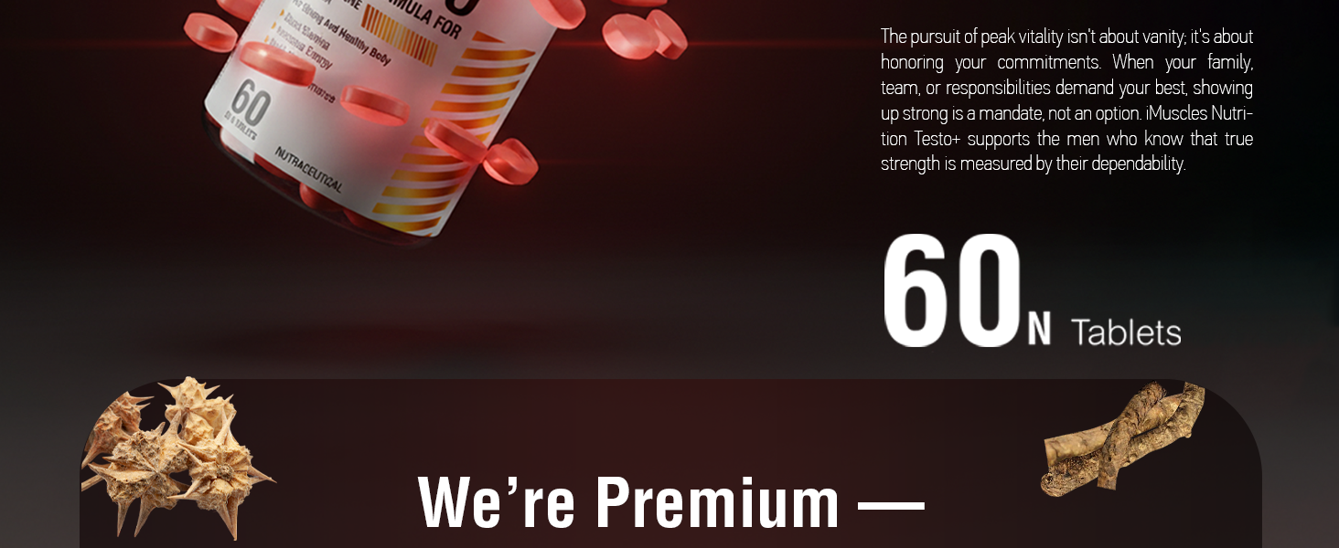 iMuscles Testosterone Booster Tablets