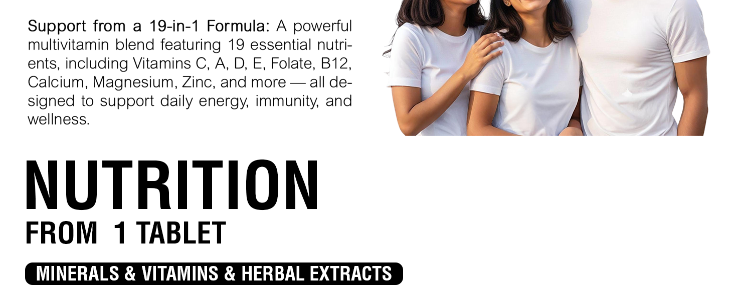 Multivitamin | Daily Immunity & Energy Booster