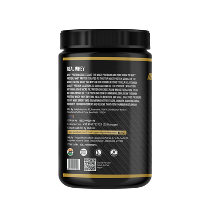 Gainz4Ever Real Whey | 350gms | 10 Servings