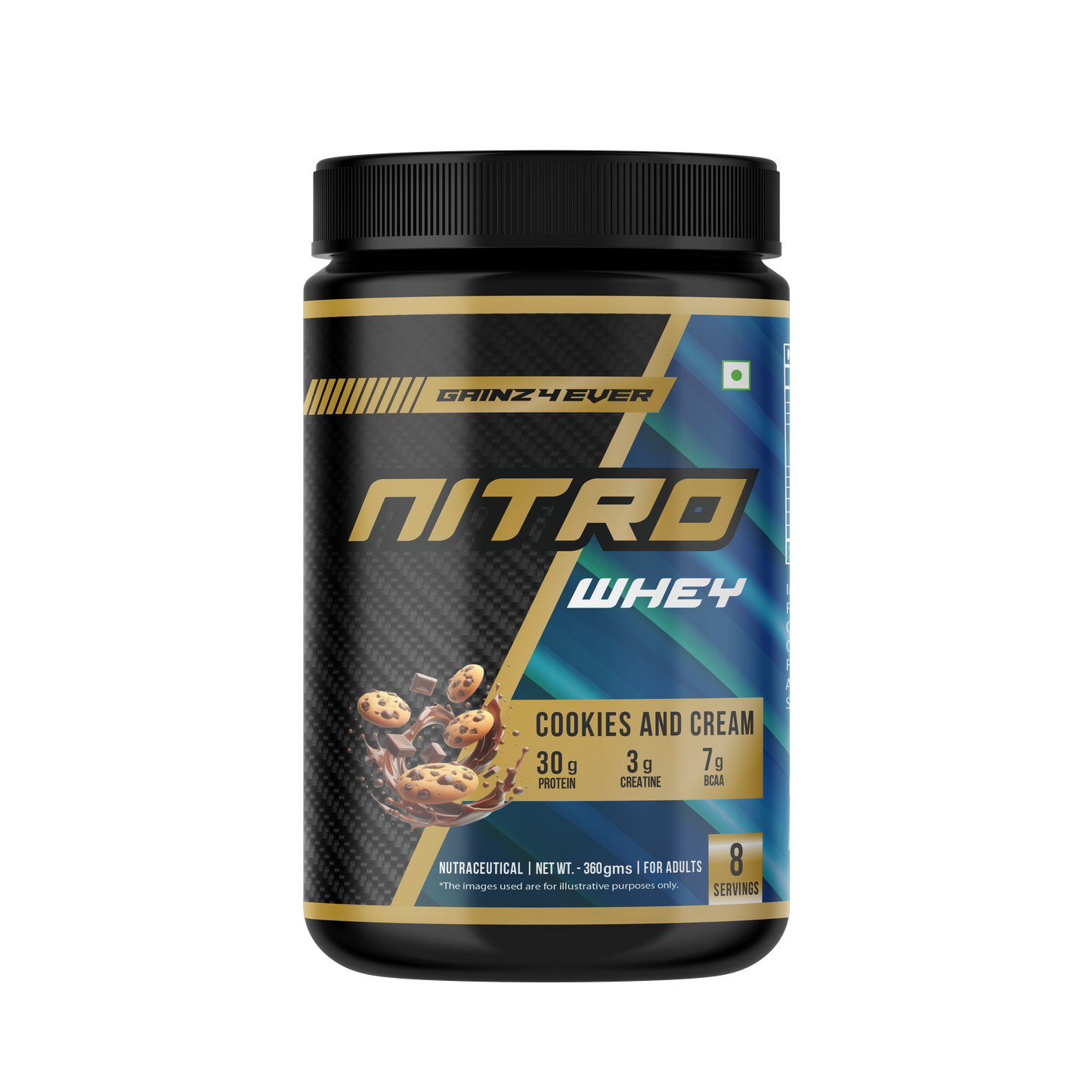 Gainz4Ever Nitro Whey | 30g Protein