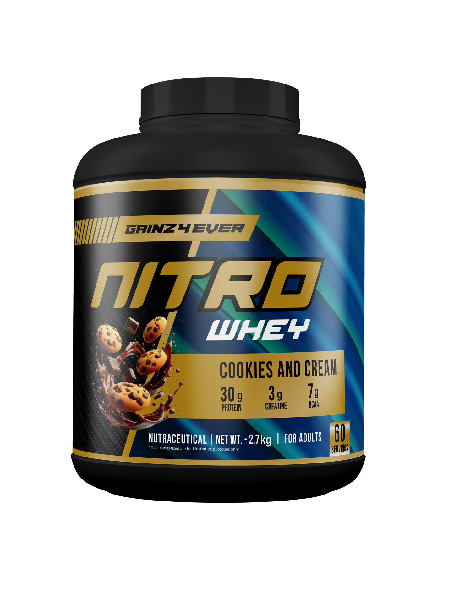 Gainz4Ever Nitro Whey | 30g Protein