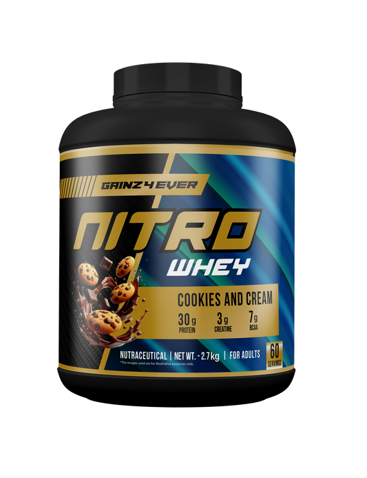 Gainz4Ever Nitro Whey | 30g Protein