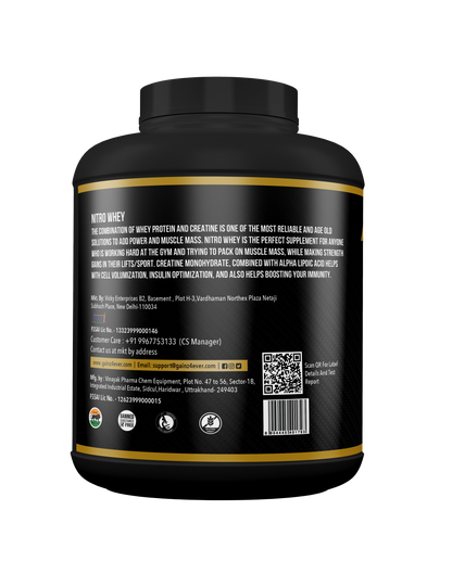 Gainz4Ever Nitro Whey | 30g Protein