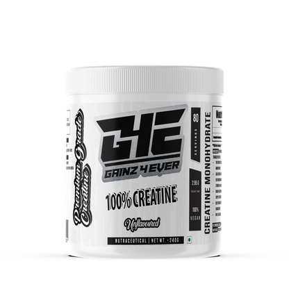 Gainz4Ever - Pure Micronised Creatine Monohydrate Powder (Unflavoured)