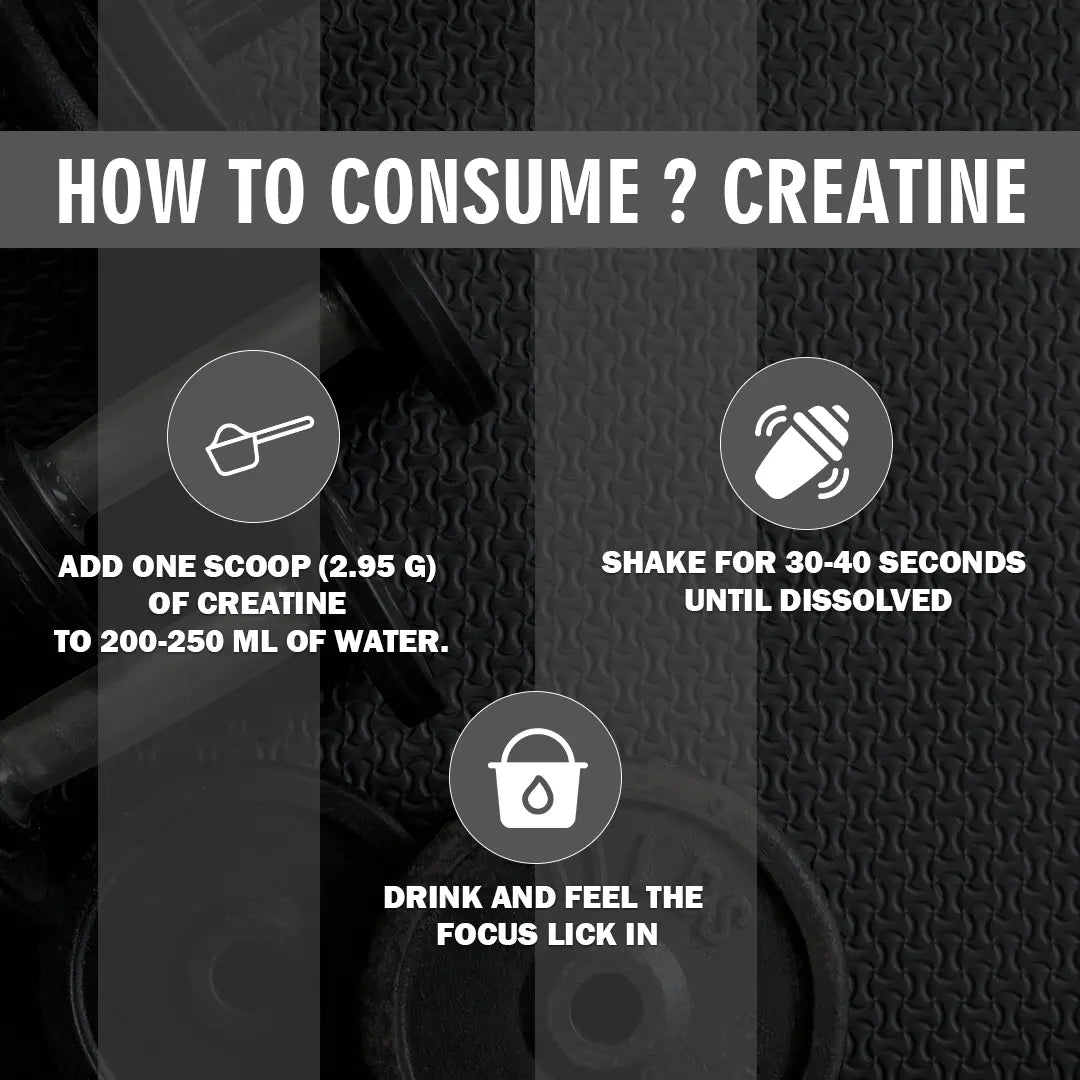 Gainz4Ever - Pure Micronised Creatine Monohydrate Powder- Unflavoured (80 Servings) Gainz4Ever