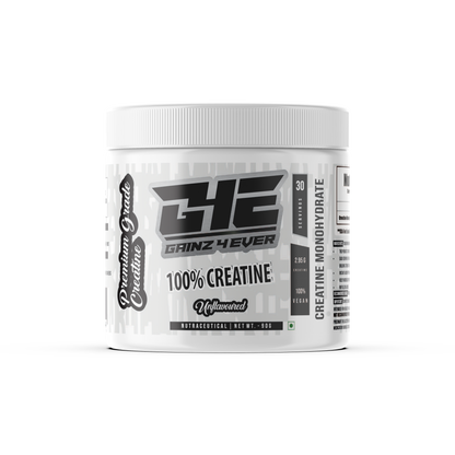 Gainz4Ever - Pure Micronised Creatine Monohydrate Powder (Unflavoured)