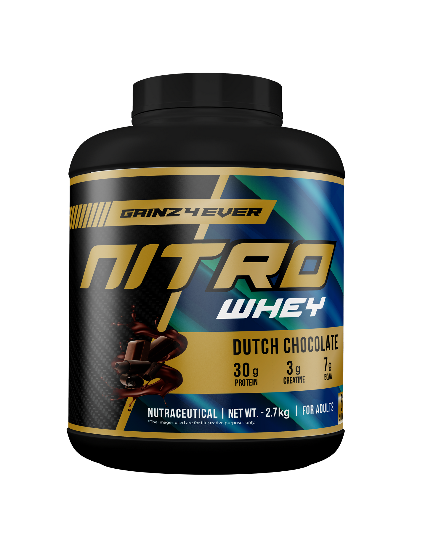 Gainz4Ever Nitro Whey | 30g Protein