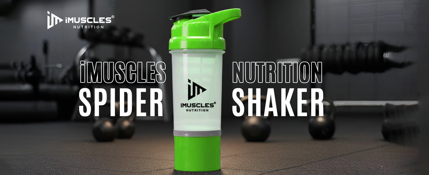 Spider Shaker- 600ML (Green)
