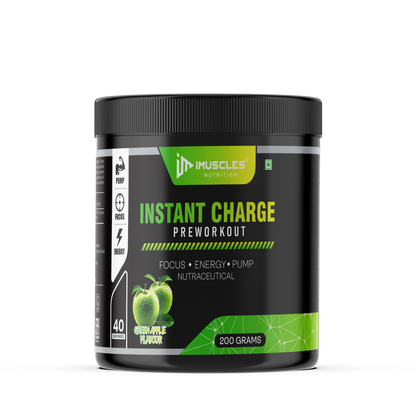 Instant Charge Pre-Workout with Gainz4Ever - Pure Micronised Creatine