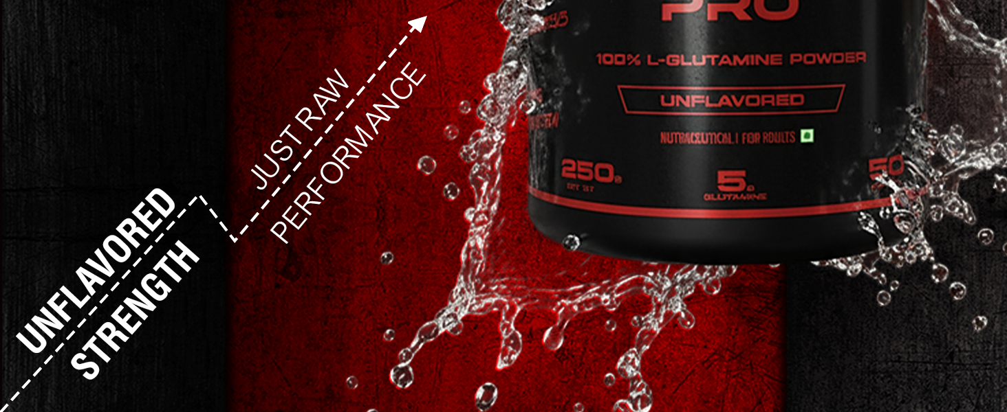 Gluta Pro - 100% Pure L-Glutamine Powder