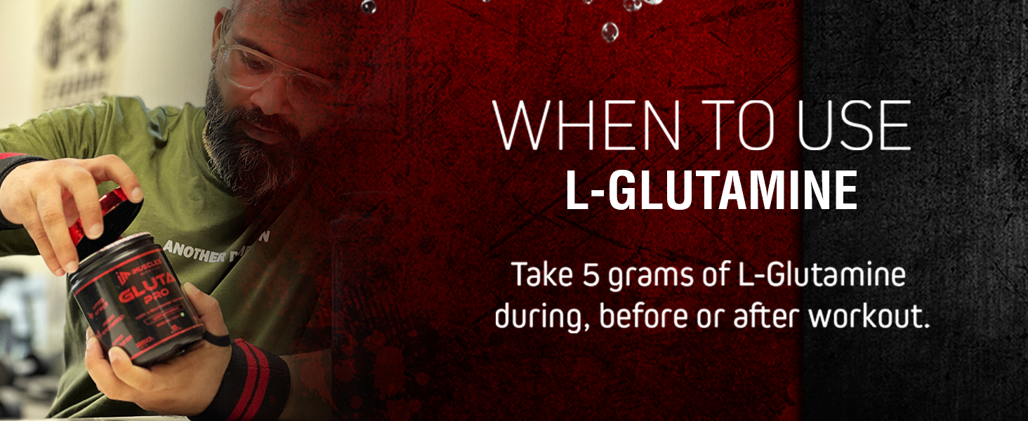 Gluta Pro - 100% Pure L-Glutamine Powder