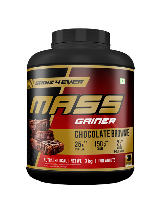 Gainz4Ever Mass Gainer | Best Weight Gainer for Muscle Growth & Workout Recovery