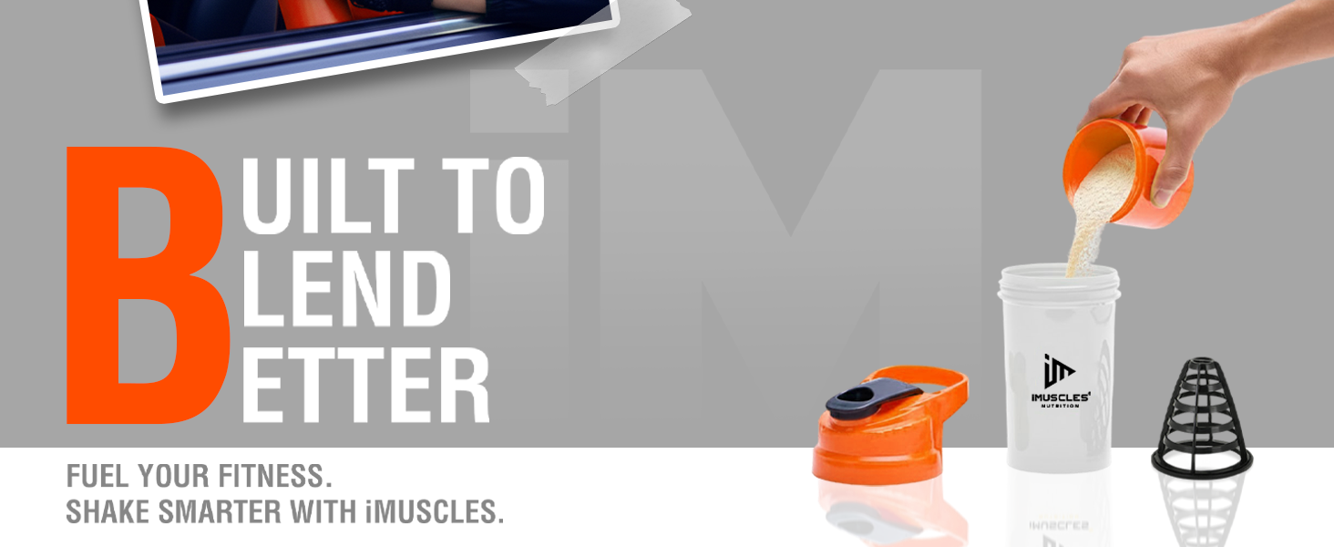 Spider Shaker- 600ML (Orange)