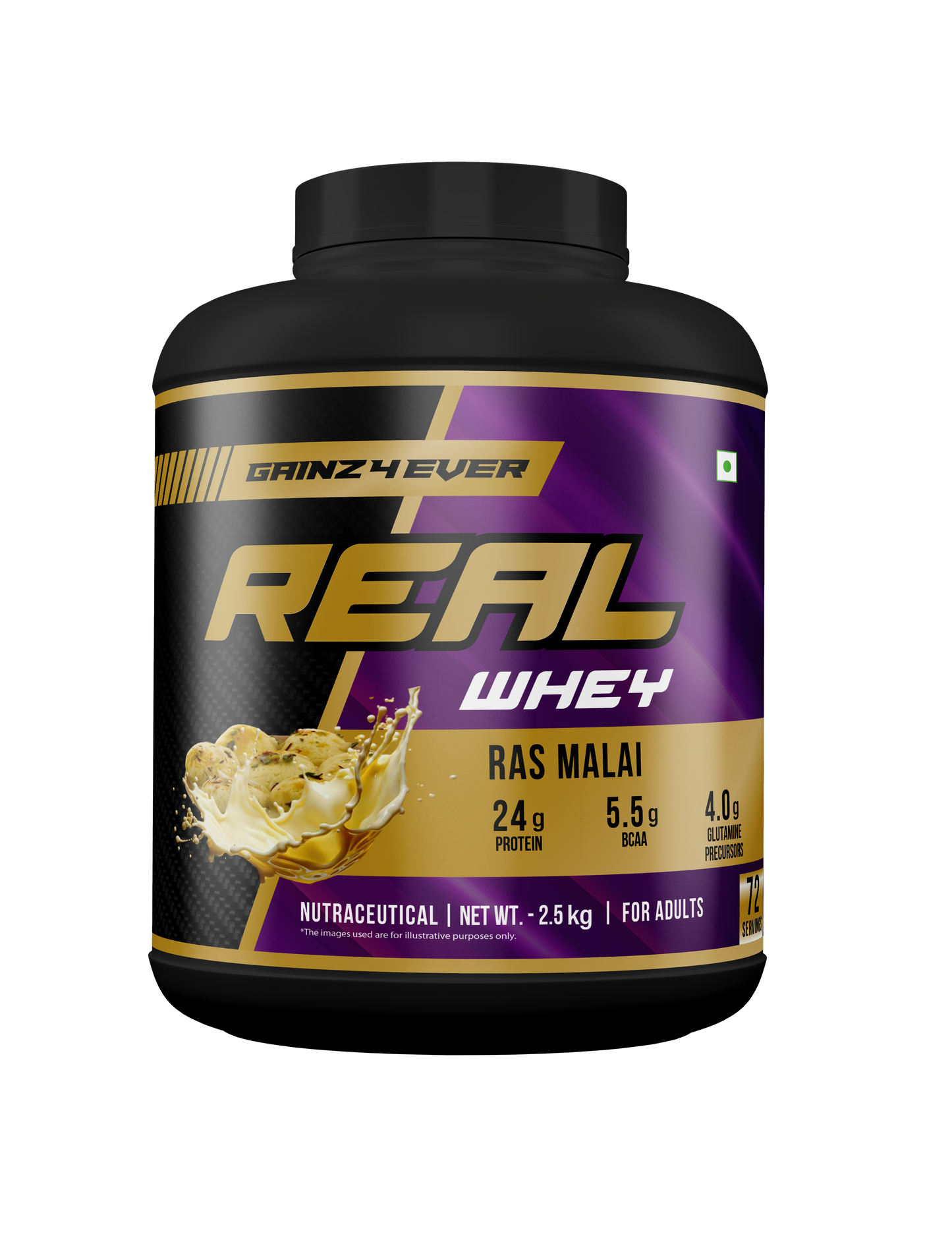 Gainz4Ever Real Whey Butterscotch - Buy Whey Protein Online India