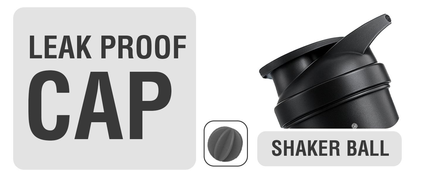 Mini Spider Shaker- 500ML (Black)