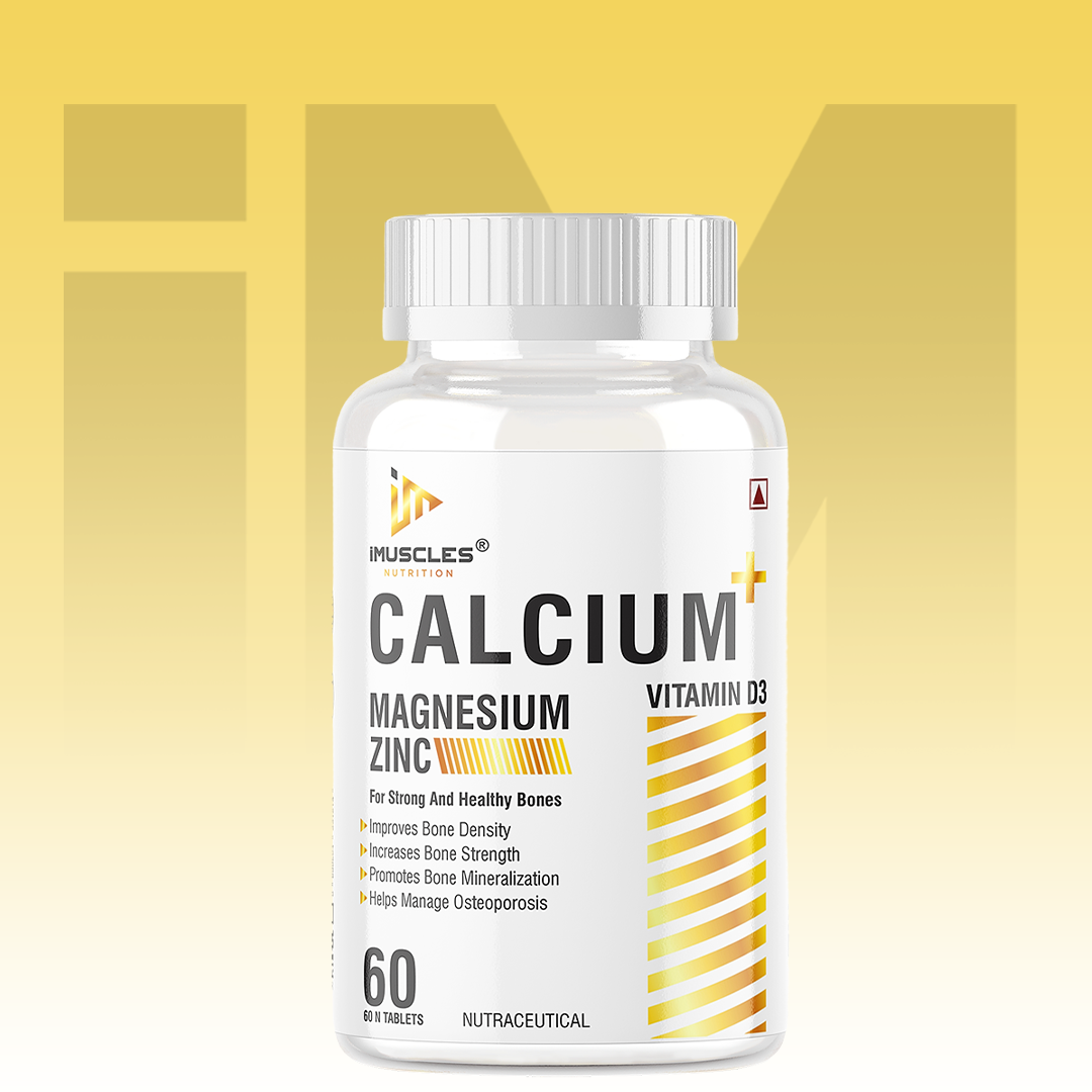 iMuscles Calcium Magnesium & Zinc Tablets