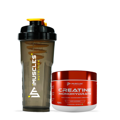 Micronised Creatine Monohydrate with Cyclone Shaker