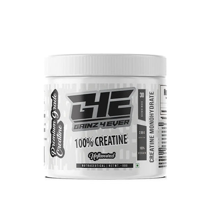 Gainz4Ever - Pure Micronised Creatine Monohydrate Powder- Unflavoured (30 Servings) Gainz4Ever