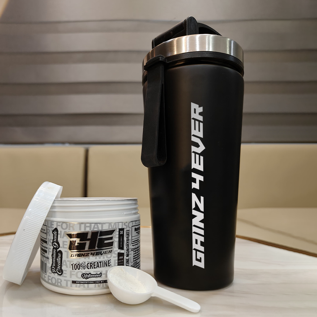 Gainz4Ever - Pure Micronised Creatine Monohydrate Powder (Unflavoured)