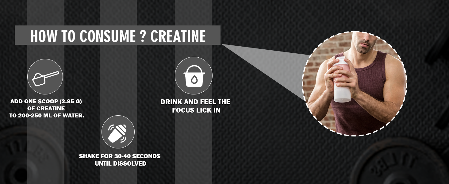 Gainz4Ever - Pure Micronised Creatine Monohydrate Powder- Unflavoured (30 Servings)