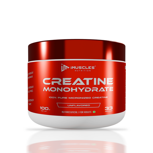 iMuscles Nutrition - Micronised Creatine Monohydrate (100g, 33 Servings)