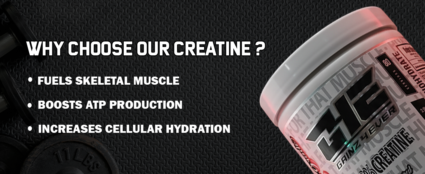 Gainz4Ever - Pure Micronised Creatine Monohydrate Powder- Unflavoured (80 Servings)